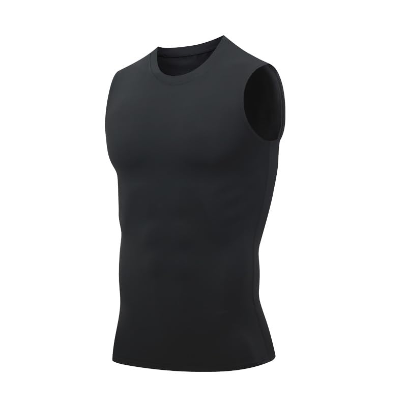 GUSTAVE Sleeveless Tshirt for Men-Men's Vest Sport, Gym T Shirts, Sports Wear for Men, Breathable Quick Dry Men's Vest, Size L GUSTAVE Sleeveless Tshirt for Men-Men's Vest Sport, Gym T Shirts, Sports Wear for Men, Breathable Quick Dry Men's Vest, Size L